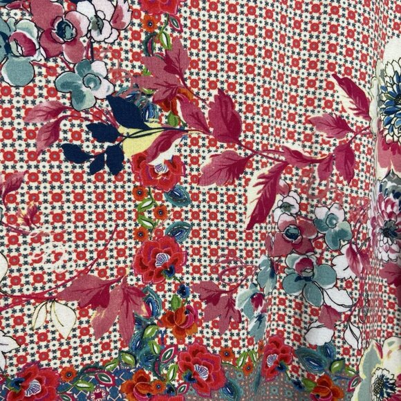 Johnny‎ Was Top Lubello Favorite Bamboo Shirt Short Sleeve Woman's Size Xxs Boho - Picture 4 of 8